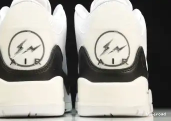 Hyperoad AIR BLACK FRAGMENT WHITE JORDAN 3 0608